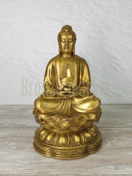 Статуэтка "Будда в лотосе"