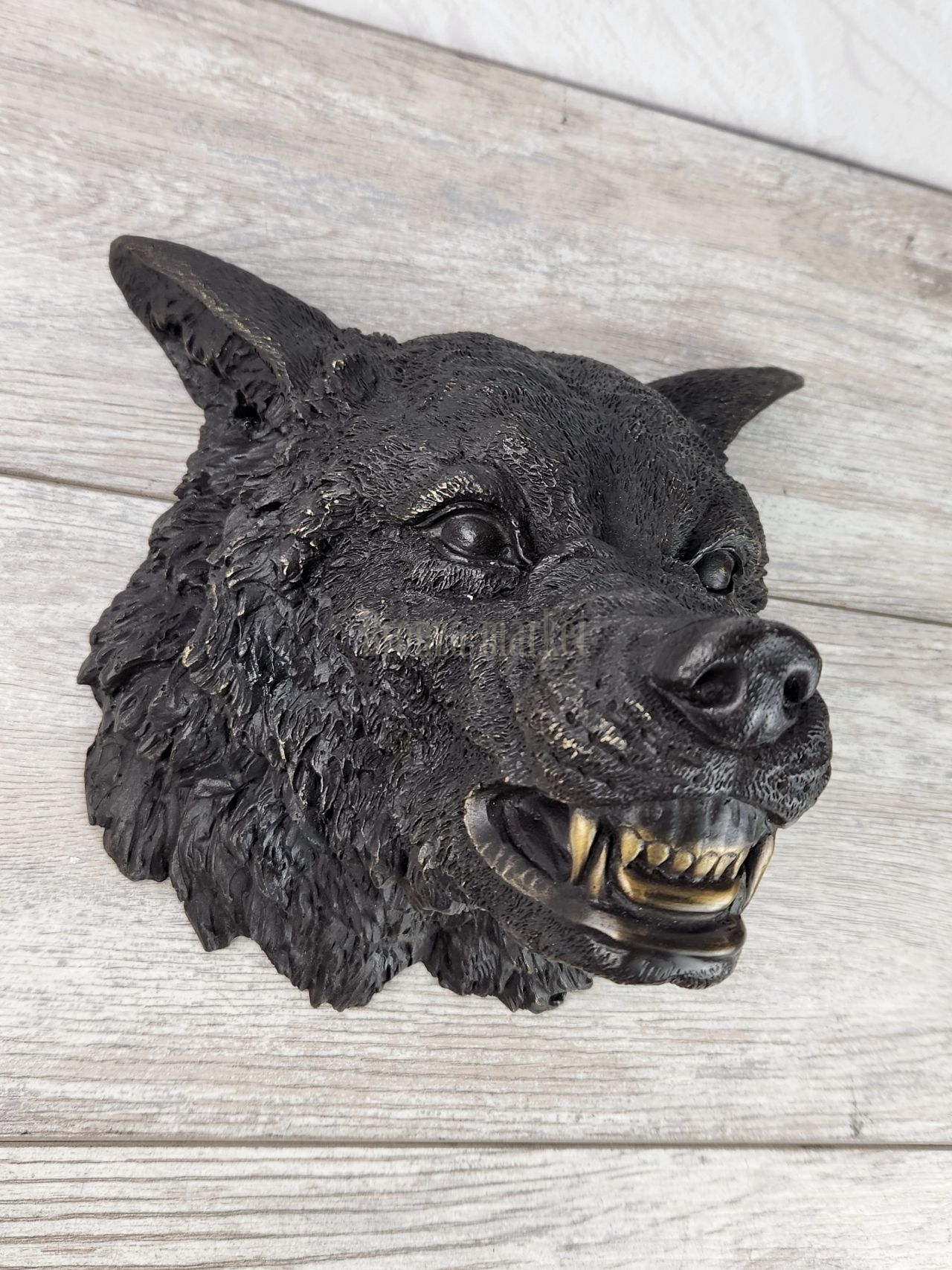 Статуэтка "Голова волка (на стену)" - купить в Москве - низкие цены