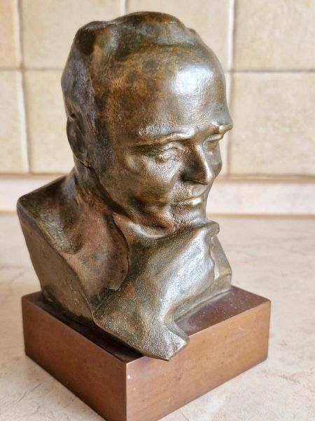 Оригинальный бюст "Королёв (бронза, 60е г.)"