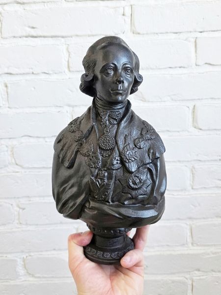 Оригинальный бюст "Павел I (Касли, 1910г)"