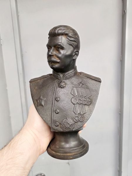 Оригинальный бюст "Сталин (Касли, 1947г)"
