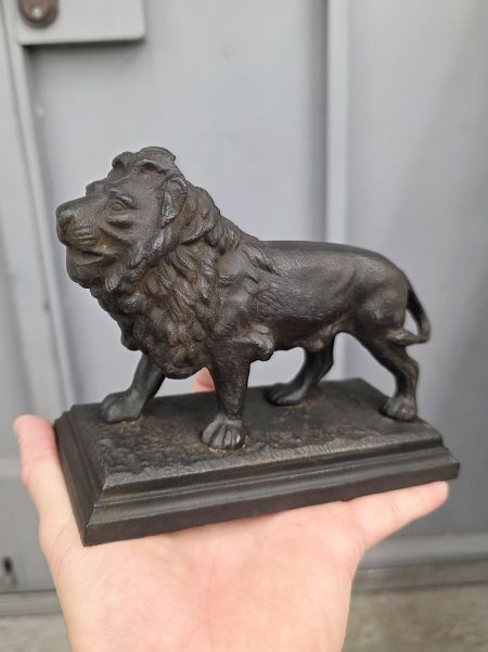Статуэтка "Лев. (Куса. Царская Россия. Оригинал)"