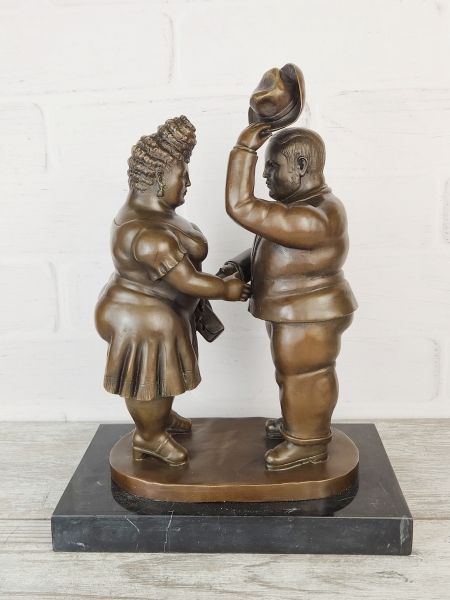 Статуэтка "Первое свидание (Botero)"