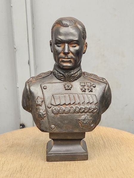 Оригинальный бюст "Рокоссовский (Касли, 1950г)"
