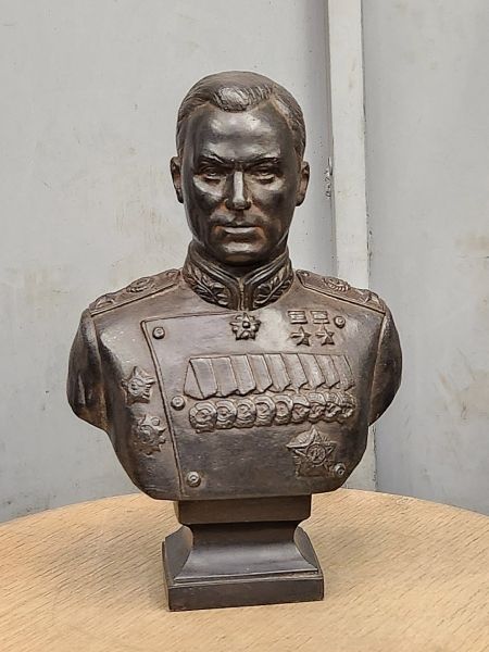 Оригинальный бюст "Рокоссовский (Касли, 1962г)"