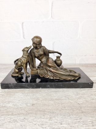 Девушка и борзая (ЕРА-736)