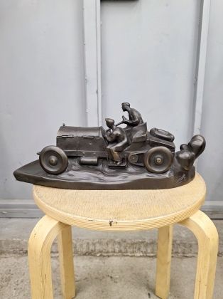 Чернильница "Гоночный Mercedes"(37см)