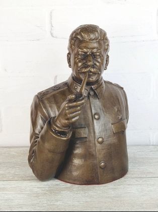 Бюст "Сталин с трубкой. 34см"