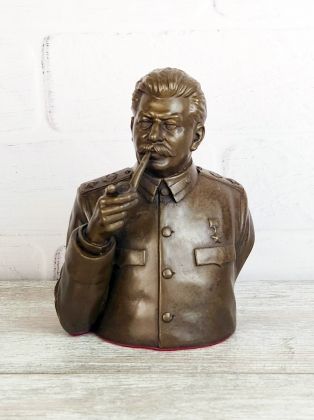 Бюст "Сталин с трубкой. 18см"