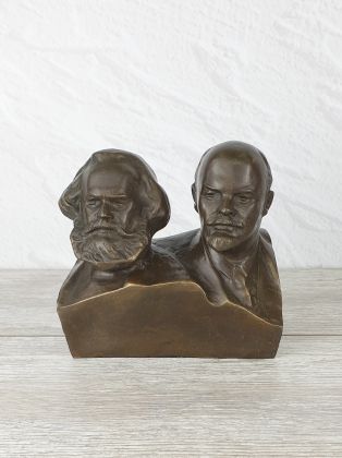 Бюст "Маркс и Ленин"