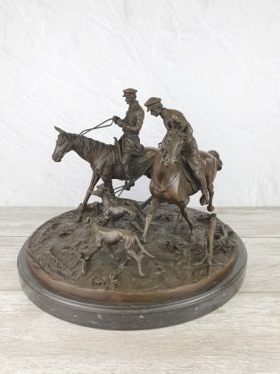 Охотники с борзыми собаками