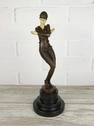 Скульптура "Танцовщица русского балета"
